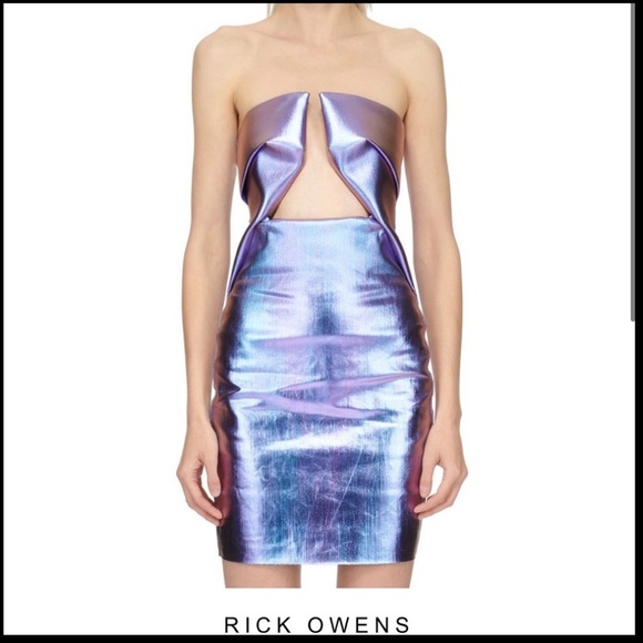 Rick Owens Luxor prong mini dress - as seen on Kim Kardashian - Picture 6 of 7